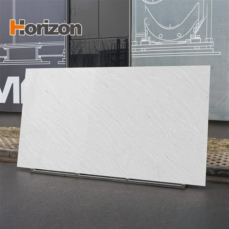 Professional Calacatta Quartz Jade Stone Slab For Kitchen Countertop suppliers